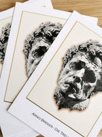 5 Postkarten, A. Breker "Die Treue"