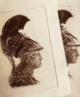 Druckgrafik "Athene" (A5)