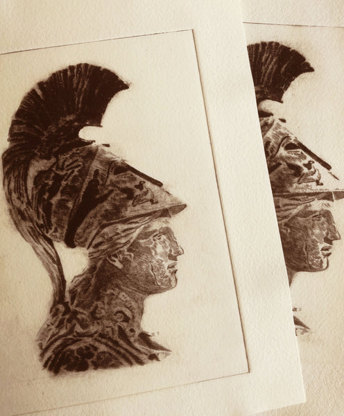 Druckgrafik "Athene" (A5)
